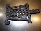 Jzh 1951 Cast Iron Vintage Pot Holder Trivet  free Shipping 