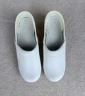 Dansko Professional Women s White Leather Slip-on Clog Shoes Eu 38