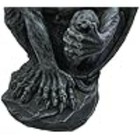 Gray Stone Gargoyle Statue Resin Winged Protector Gothic Home Decor Cold Cast