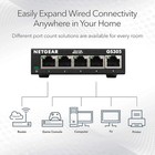 Netgear 5-port Gigabit Ethernet Unmanaged Switch  gs305  - Desktop Quiet- New