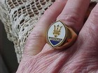 Maserati Gold Ring  12 Nos Hi-quality Class Unique