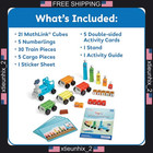 Numberblocks Mathlink Cubes Set For Kids Ages 3  With Activity Cards