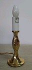 Vintage Brass  Twist Candlestick Light Table Lamp 7 5 