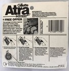 Vintage Gillette Atra Razor W  5 Cartridges Nos Made In Usa