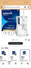 Waterpik Aquarius Water Flosser Electric Corded White 10 Settings 2 Modes