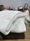 100  Egyptian Cotton Bath Towel 2-pack 27x58in Soft Bathroom Towels Lotus White