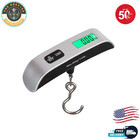 Luggage Scale 110lb 50kg Portable Travel Lcd Digital Hanging Weight