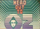Rare Vintage Push Pin Graphics James Mcmullan Head Out To Oz Poster 18 X 28   