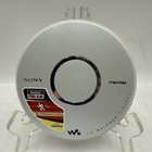 Sony D-fj041 Walkman Portable Cd Player Am fm Tuner   Sony Mdr-101 Headphones