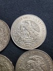 6 Silver World Coins Lot     Mexico 1968 Olympic 25 Pesos   Canada 50  