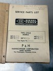 P h Pawling   Harnischfeger Two Cycle Diesel Engine Parts Catalog 387c 487c 687c