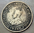 1936 British Honduras 5 Cents
