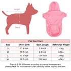 Pet Dog Hoodie Sweatshirt Soft Warm Puppy Hooded Clothes For Small Medium Dogs