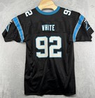 Vtg Puma Carolina Panthers Reggie White  92 Jersey Nfl Size Xl 22x29 Rare