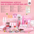 Saviland Acrylic Nail Kit Drill Professional Acrylic Nail Set For Beginners