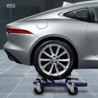 Car Wheel Dolly Jack Set Of 4 1300lbs Hydraulic For Auto Repair
