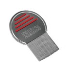 Professional Stainless Steel Lice Comb - Effective Head Lice Treatment Tool  1 P