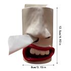 Quirky Mouth Nose Tissue Box Dispenser Funny Face Tissue Holder Tissue Box Cover