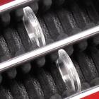 50 Silver Dollar Direct Fit Airtite Coin Holders With  15 Lg Capsule Storage Box
