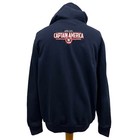 Captain America Cast   Crew Hoodie  xl  The First Avenger Marvel Studios Film