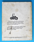 Vintage 1948-57 Harley Davidson Panhead Hydra Glide El F Fl Service Manual Book