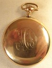 Antique Elgin Pocket Watch 0s   10s 7j Mint Dial Gold Filled Serviced