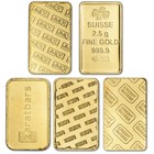 2 5 Gram Gold Bar - Random Brand - Secondary Market - 999 9 Fine