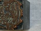 Vintage Letter Press Print Block 