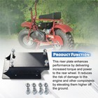 Torque Converter Motor Riser Plate Mount For Predator 196  212cc Engine Coleman