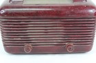 Vtg Crosley Am Tube Radio In Bakelite Case With 2 Knobs    Parts Or Repair As-is