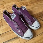 Vintage 80s Converse All Star Made In Usa Purple Shoes