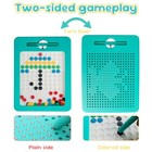 2-in-1 Double-sided Magnetic Drawing Board For Kids   Toddlers - Magnet Doodle