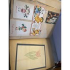 Large 1940s Filled Scrapbook Cards  Scraps  Neat