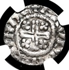 England  Richard I  the Lionheart   1189-1199  Silver Penny  Raul  Ngc Vf