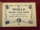  the World Postage Stamp Album  With Stamps In It   Early Stamps   1930 s