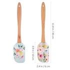 2pcs Cake Cream Spatula  Silicone Cake Scrapers Cake Accessories Butter 