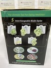 Spiralizer 5-blade Vegetable Slicer Strongest-and-heaviest Duty Best Veggie