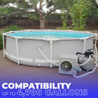 Xtremepowerus 14 500btu Heat Pump For Above Ground Swimming Pool Heater 4700 Gal