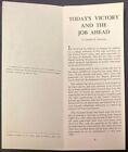 National Urban League vintage 1954 Pamphlet tuskegee Address lester B  Granger
