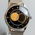 Soviet Men s Watch Raketa Kopernik Copernic Vintage Wristwatch Black Dial