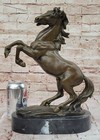 Rearing Horse Handmade Art Gilt Bronze Classic Artwork Masterpiece Artwork Sale
