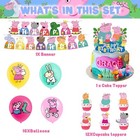 New Peppa Pig Theme Birthday Party Supplies Set For Kids Birthday Party Decorate