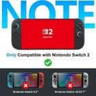  2-pack  Screen Protector For Nintendo Switch 2  2025  Tempered Glass Clear Film