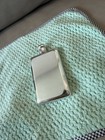 Broadway   Co 1991 Birmingham Hallmarked Sterling Silver Hip Flask Vintage
