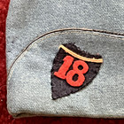 Rare French Poilu Bonnet  cap Hat  18th Regiment