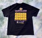 Vintage Nba Los Angeles Lakers 2009 Playoff Men s Double Sided T-shirt Size 2xl 