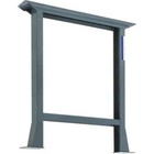 Worksmart 32  High Flared-bottom Fixed Workbench Leg  sold As Each 