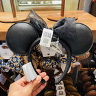 Authentic Disney Pirates Of The Caribbean Black Minnie Mouse Ears Headband 2024