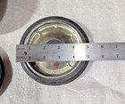 Scooter Steel Wheels Rubber Tires 5 Inch Silver Zinc Set Of 4 Wheels