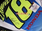 Jett Lawrence Signed  18 Custom Blue Honda Jersey - Global Authentics Coa